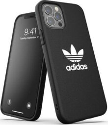 Чехлы для мобильных телефонов adidas Adidas OR Molded Case BASIC iPhone 12/12 Pro black and white 42215