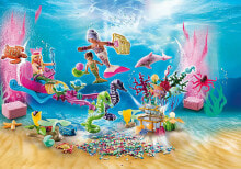 Детские игровые наборы и фигурки из дерева Адвент календарь Playmobil 70777 Веселое купание русалки