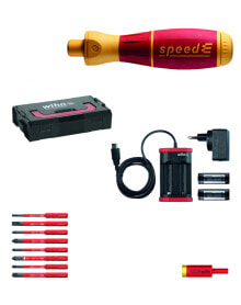 Аккумуляторные отвертки набор с аккумуляторной отверткой Wiha 41912 speedE Set 2