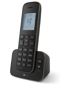 Телефоны Telekom Sinus A 207 DECT телефон Черный Идентификация абонента (Caller ID) 40316575