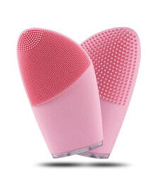 Приборы для ухода за лицом Beauty Relax Vibraskin BR-1310 Электрическая силиконовая щетка для умывания, розовая
