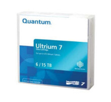 Диски и кассеты Quantum MR-L7MQN-02 чистые картриджи данных LTO 15 GB