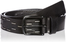 Мужская одежда Diesel B-NIGHT Men's Belt Genuine Leather Black