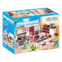Детские игровые наборы и фигурки из дерева Игровой набор City Live Kitchen Playmobil Кухня 9269