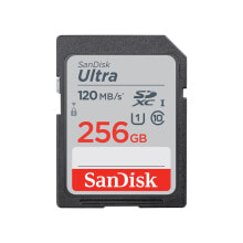 Карты памяти sanDisk Ultra карта памяти 256 GB SDXC Класс 10 SDSDUN4-256G-GN6IN