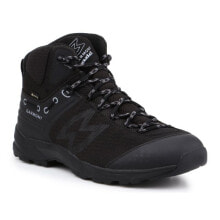Мужская спортивная обувь для треккинга Мужские кроссовки спортивные треккинговые черные кожаные высокие демисезонные Garmont Karakum 2.0 GTX M 481063-214 shoes