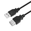 Компьютерные разъемы и переходники logiLink CU0011B USB кабель 3 m 2.0 USB A Черный