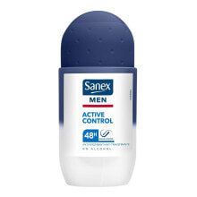 Дезодоранты Sanex Men Active Control Roll-On Deodorant Мужской шариковый дезодорант 50 мл