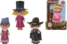 Куклы классические Кукла Маша в различных костюмах, 4 вида в ассортименте - мультсериал Маша и Медведь - SIMBA - 13,5 см - Возраст: от 3 лет