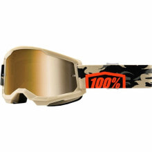 Мужские солнцезащитные очки Солнечные очки 100 %  Downhill Strata 2 Goggle Kombat Бежевый Один размер мотокросс