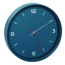 Настенные часы TFA-Dostmann 60.3056.06 настенные часы Кварцевые стенные часы Круглый Синий