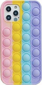 Чехлы для смартфонов Etui Anti-Stress Samsung S21 Plus róż/żółty/niebieski/fioletowy