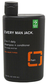 Шампуни для волос Every Man Jack Ежедневный шампунь 2-в-1 + кондиционер с цитрусом 400 мл