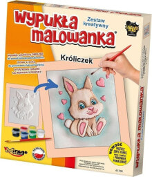 Раскраски для рисования Wypukła Malowanka - Mały Króliczek