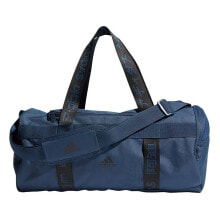 Мужские спортивные сумки мужская спортивная сумка синяя текстильная большая для тренировки с ручками через плечо Adidas 4ATHLTS Duffel