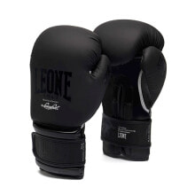 Боксерские перчатки Боксерские перчатки Leone1947 Black Edition