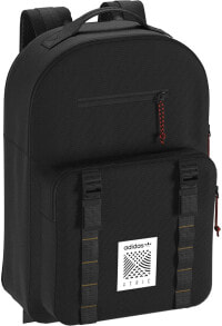 Мужские спортивные рюкзаки Мужской рюкзак спортивный черный с отделением Adidas S Backpack