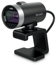 Аксессуары для умных камер видеонаблюдения microsoft LifeCam Cinema вебкамера 1 MP 1280 x 720 пикселей USB 2.0 Черный H5D-00015