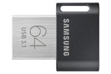 USB  флеш-накопители samsung MUF-64AB USB флеш накопитель 64 GB USB тип-A 3.2 Gen 1 (3.1 Gen 1) Серый, Серебристый MUF-64AB/APC