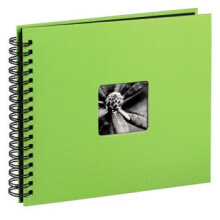 Фотоальбомы Hama Fine Art фотоальбом Зеленый 50 листов 100 x 150 00113682