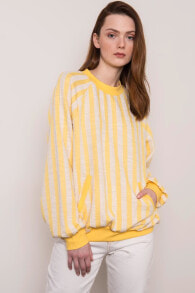 Женские свитеры женский свитер объемный желтый Factory Price