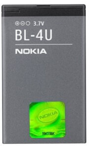 Аккумуляторы для мобильных телефонов nokia BL-4U Аккумулятор Серый 02703G7