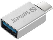 Компьютерные разъемы и переходники sandberg USB-C to USB 3.0 Dongle 136-24