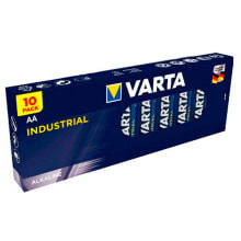 Батарейки и аккумуляторы для аудио- и видеотехники VARTA AA LR6 Alkaline Batteries 10 Units