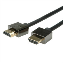 Компьютерные разъемы и переходники ROLINE HDMI 1m HDMI кабель HDMI Тип A (Стандарт) Черный 11.04.5591