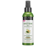 Несмываемые средства и масла для волос John Frieda Detox & Repair Care & Protect Spray Защитный спрей для волос с маслом авокадо и зеленым чаем 100 мл