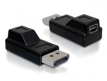 Компьютерные разъемы и переходники DeLOCK 65237 кабельный разъем/переходник DisplayPort M mini DisplayPort F Черный