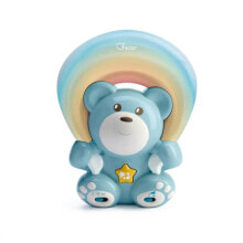 Ночники и декоративные светильники для малышей Детский проектор Chicco Радужный мишка, синий 10474.20