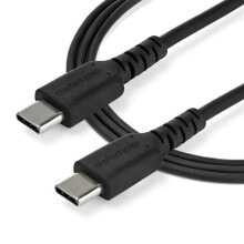 Компьютерные разъемы и переходники кабель USB C Startech RUSB2CC1MB           Чёрный