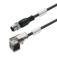 Компьютерные разъемы и переходники Weidmüller SAIL-VSC-M12G-3.0U сигнальный кабель 3 m Черный 9457400300