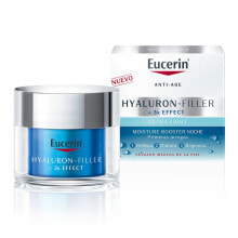 Увлажнение и питание кожи лица Ночной антивозрастной крем Eucerin Hyaluron Filler Ultra Light (50 ml)