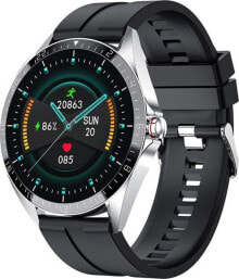 Умные часы и браслеты Smartwatch Kumi GW16T Czarny (GW16TS)