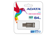 USB  флеш-накопители ADATA USB 64GB 3.0 USB флеш накопитель USB тип-A 3.2 Gen 1 (3.1 Gen 1) Серый AUV131-64G-RGY