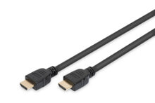 Компьютерные разъемы и переходники ASSMANN Electronic AK-330124-020-S HDMI кабель 2 m HDMI Тип A (Стандарт) Черный