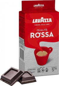 Молотый кофе Lavazza Qualita Rossa 250g 30% Robusta, 70% Arabica