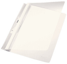 Школьные файлы и папки Leitz 41900001 папка A4 ПВХ Белый
