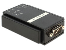 Компьютерные разъемы и переходники deLOCK 62504 кабельный разъем/переходник RS-232 RJ45 Черный