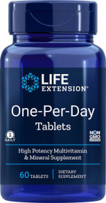 Витаминно-минеральные комплексы Life Extension One-Per-Day Витаминно-минеральный комплекс 60 таблеток