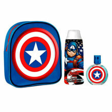 Парфюмерные наборы captain America - EDT 50 ml + backpack + shower gel 300 ml