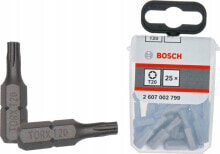 Биты для электроинструмента Bosch Końcówka Wkręcająca EXH T20 x 25mm 25 sztuk (2607002799)