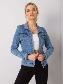 Женские джинсовые куртки женская голубая джинсовая куртка Factory Price
