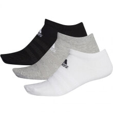 Мужские носки мужские носки низкие серые черные белые 3 пары adidas Light Low DZ9400