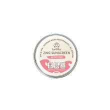 Средства для загара и защиты от солнца Suntribe Retro Red Sunscreen Face & Sport  Водостойкий солнцезащитный крем с цинком 15 г