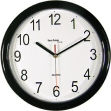 Настенные часы Technoline WT 600 настенные часы Кварцевые стенные часы Круг Черный