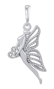 Кулоны и подвески silver pendant angel Auriel with clear Brilliance Zirconia PRGPAP0633PS