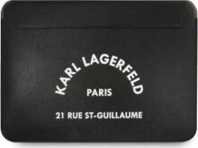 Чехлы для планшетов Etui Karl Lagerfeld Karl Lagerfeld Sleeve Klcs133Rsgsfbk 13" Czarny/Black Saffiano Rsg